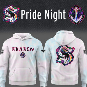 Limited Edition Kraken x Pride Night 2026 Hoodie-PU26010702