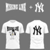 Limited Edition Missinglinkhc x Yankees Tshirt-LL260108005