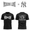Limited Edition Missinglinkhc x Yankees Tshirt-LL260108003