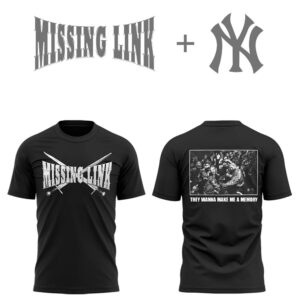 Limited Edition Missinglinkhc x Yankees Tshirt-LL260108003