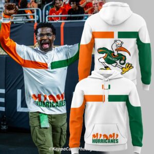 Limited Edition Miami Hurricanes x Michael Irvin Hoodie-PU101224500