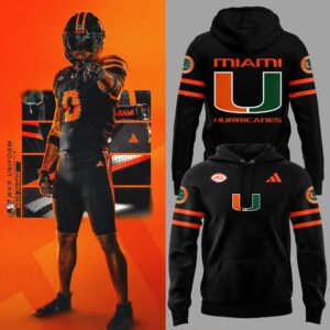 Limited Edition Miami Hurricanes DARK MODE Hoodie-PU102524500