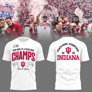 Limited Edition Peach Bowl Champions TShirt -LL260110002