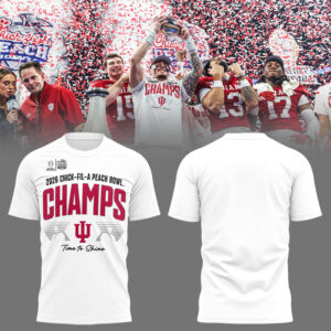 Limited Edition Peach Bowl Champions TShirt -LL260110003