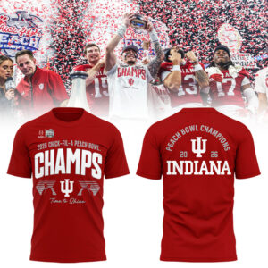 Limited Edition Peach Bowl Champions TShirt-LL260110007