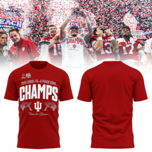 Limited Edition Peach Bowl Champions TShirt-LL260110008