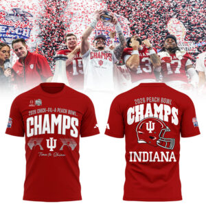 Limited Edition Peach Bowl Champions TShirt-LL260110009