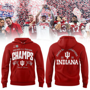 Limited Edition Peach Bowl Champions Hoodie-LL260110016
