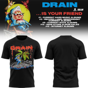 Limited Edition DRAINTOUR TShirt-LL260112023