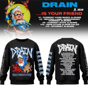 Limited Edition DRAINTOUR Sweatshirt-LL260112029