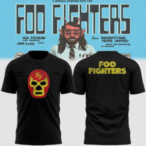 Limited Edition FFighters 2026 Tour LA Merch TShirt-PU26011501
