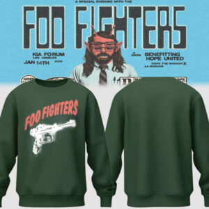 Limited Edition FFighters 2026 Tour LA Merch Sweatshirt-PU26011509