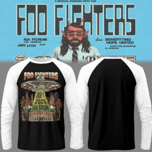 Limited Edition FFighters 2026 Tour LA Merch Long TShirt-PU26011507