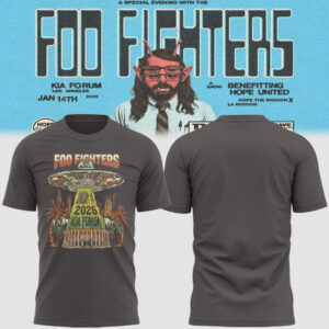 Limited Edition FFighters 2026 Tour LA Merch TShirt-PU26011505