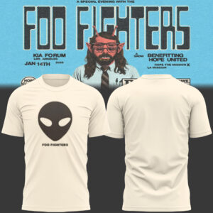 Limited Edition FFighters 2026 Tour LA Merch TShirt-PU26011511