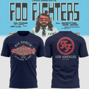 Limited Edition FFighters 2026 Tour LA Merch TShirt-PU26011502