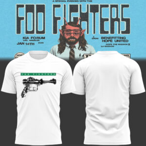 Limited Edition FFighters 2026 Tour LA Merch TShirt-PU26011510
