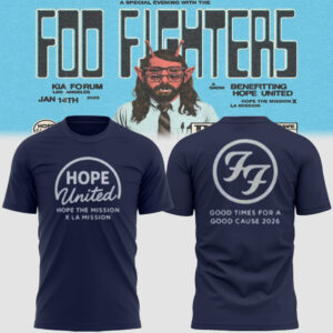 Limited Edition FFighters 2026 Tour LA Merch TShirt-PU26011512