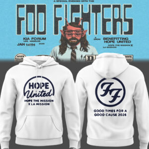 Limited Edition FFighters 2026 Tour LA Merch Hoodie-PU26011515