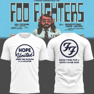 Limited Edition FFighters 2026 Tour LA Merch TShirt-PU26011514