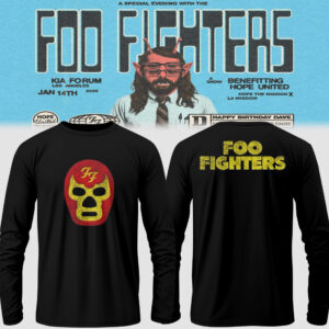 Limited Edition FFighters 2026 Tour LA Merch Long TShirt-PU26011527
