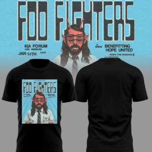 Limited Edition FFighters 2026 Tour LA Merch TShirt-PU01162600011