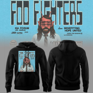 Limited Edition FFighters 2026 Tour LA Merch Hoodie-PU0116260003
