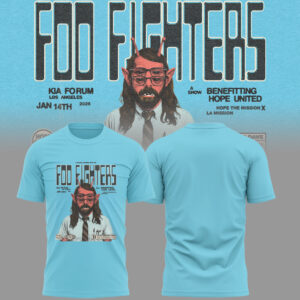 Limited Edition FFighters 2026 Tour LA Merch TShirt-PU01162600012