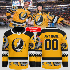 Limited Edition Pittsburgh x Grateful Custom Name + Number Jersey-PU26011810