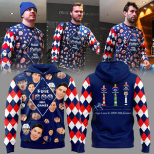 Limited Edition 1,000 NHL games Hoodie-KC01192621