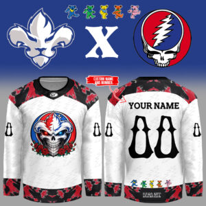 Limited Edition Lions3r x Grateful Custom Jersey-KC01222601