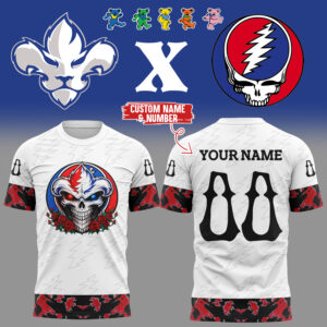 Limited Edition Lions3r x Grateful Custom T-Shirt-KC01222604