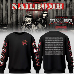 Limited Edition Nailbomb_band Sweatshirt-PU26012201