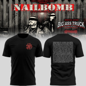 Limited Edition Nailbomb_band Tshirt-PU26012202