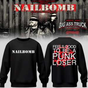 Limited Edition Nailbomb_band Sweatshirt-PU26012208