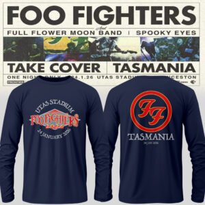 Limited Edition FFighters 2026 Tour LA Merch Long TShirt-PU26012113
