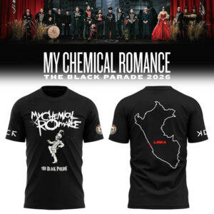 Limited Edition MCR Tour 2026 Peru Tshirt-LL260126024