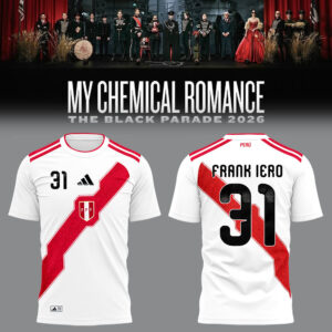 Limited Edition MCR Tour 2026 Peru Tshirt-LL260126030