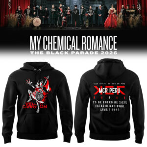 Limited Edition MCR Tour 2026 Peru Hoodie-LL260126031