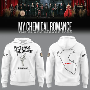 Limited Edition MCR Tour 2026 Peru Hoodie-LL260126035