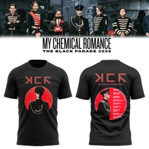 Limited Edition MCR The Black Parade 2026 Tour Tshirt-LL260126005