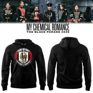 Limited Edition MCR The Black Parade 2026 Tour Hoodie-LL260126013