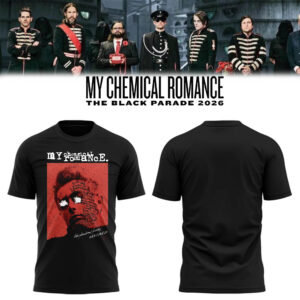 Limited Edition MCR The Black Parade 2026 Tour Tshirt-LL260126006