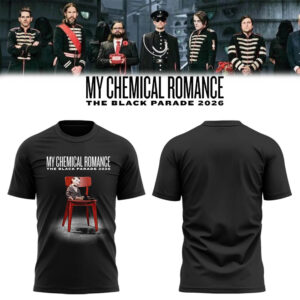 Limited Edition MCR The Black Parade 2026 Tour Tshirt-LL260126011