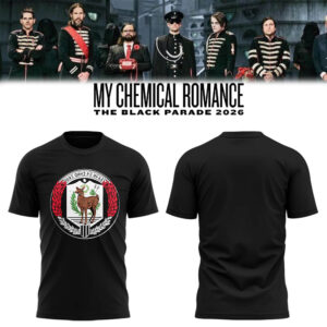 Limited Edition MCR The Black Parade 2026 Tour Tshirt-LL260126012