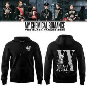 Limited Edition MCR The Black Parade 2026 Tour Hoodie-LL260126017
