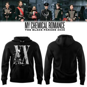 Limited Edition MCR The Black Parade 2026 Tour Hoodie-LL260126016