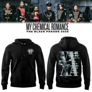 Limited Edition MCR The Black Parade 2026 Tour Hoodie-LL260126018