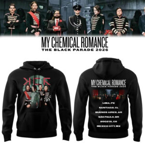 Limited Edition MCR The Black Parade 2026 Tour Hoodie-LL260126021