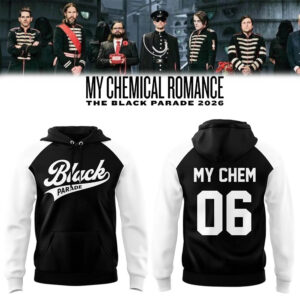 Limited Edition MCR The Black Parade 2026 Tour Hoodie-LL260126023